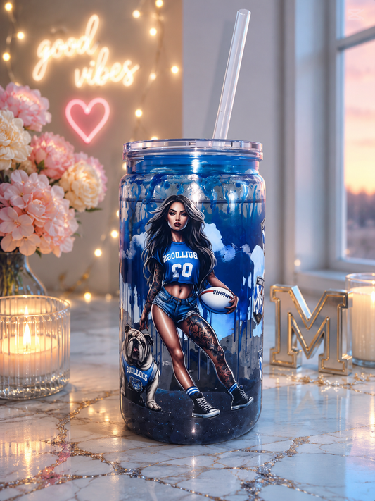Nrl lava or glitter Tumbler